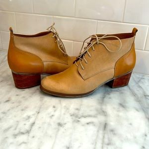 Lace up booties